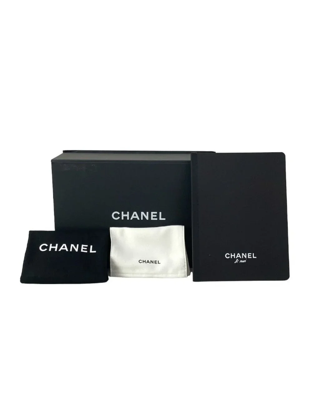 Chanel Shoulder Bag Quilted Top Handle Mini Flap Black Chain Champagne Gold